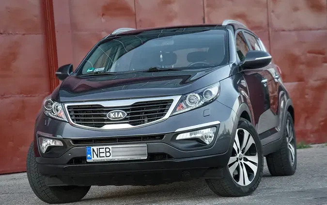 samochody osobowe Kia Sportage cena 45999 przebieg: 223000, rok produkcji 2012 z Elbląg